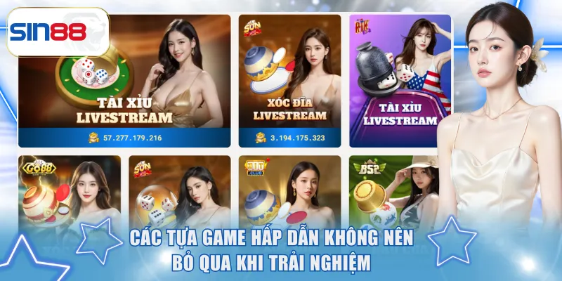 Các tựa game hấp dẫn không nên bỏ qua khi trải nghiệm
