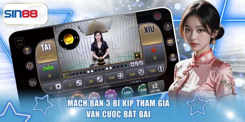 Nổ Hũ Tài Xỉu SIN88 - Cơ Hội Săn Jackpot Triệu Đô Về Túi 4 Mách bạn 3 bí kíp tham gia ván cược bất bại