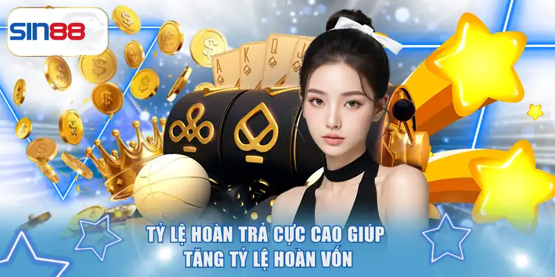 Tỷ lệ hoàn trả cực cao giúp tăng tỷ lệ hoàn vốn